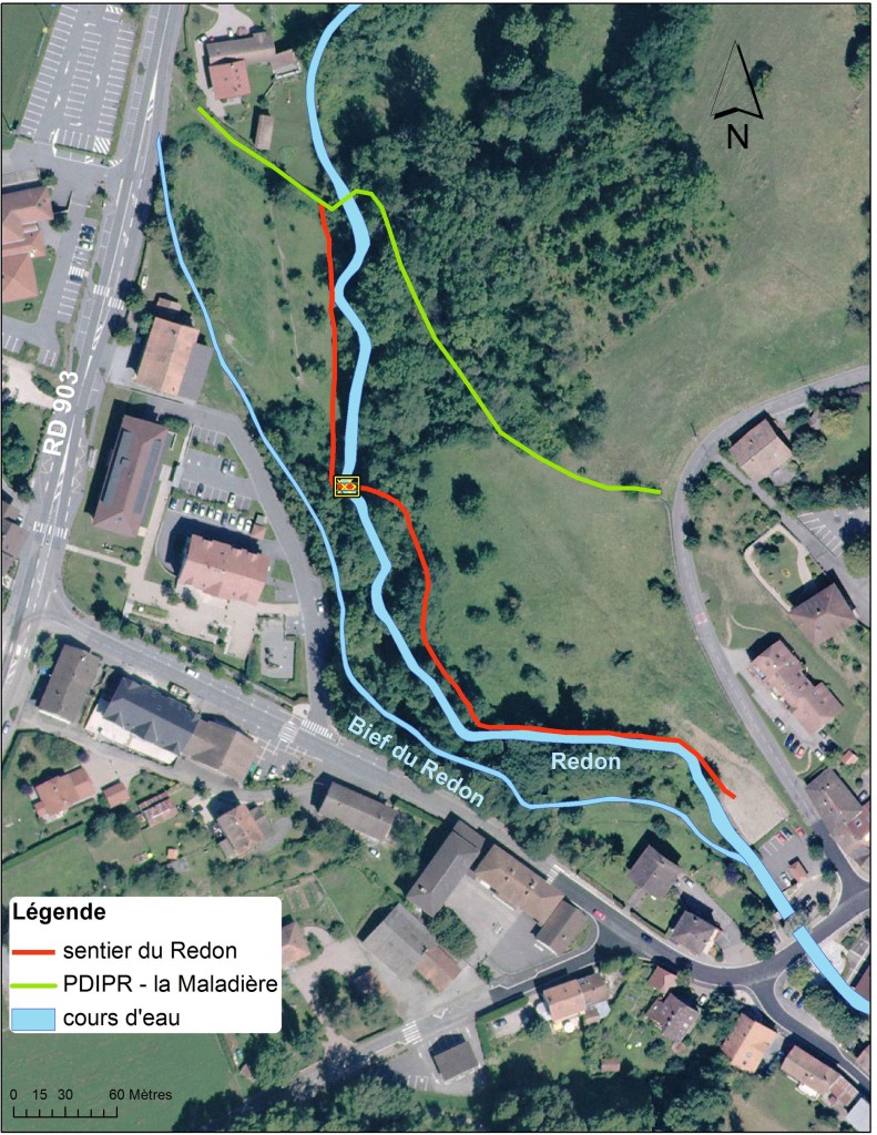 Plan du sentier