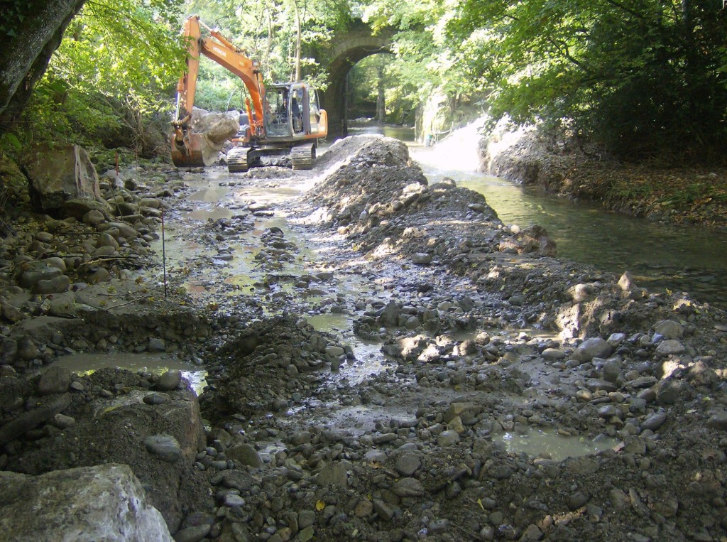 Foron Pont de la Combe travaux