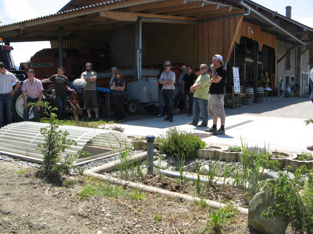 Visite d’un phytobac organisée par la Chambre d’Agriculture dans le cadre du réseau de fermes DEPHY