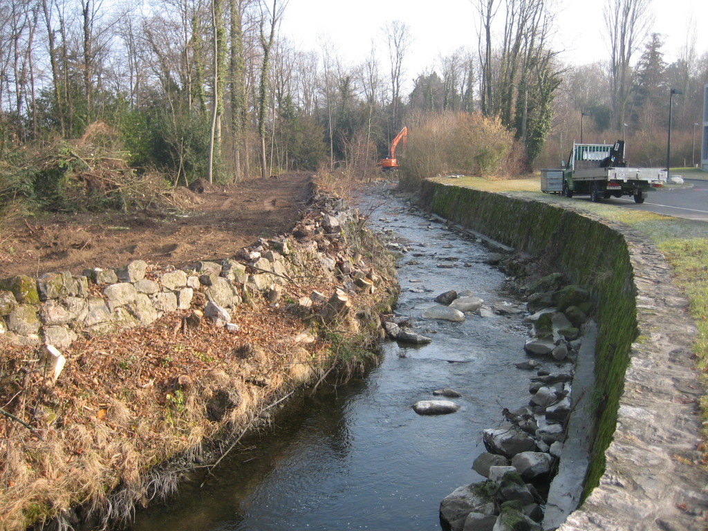 travaux préparatoires - rive droite française