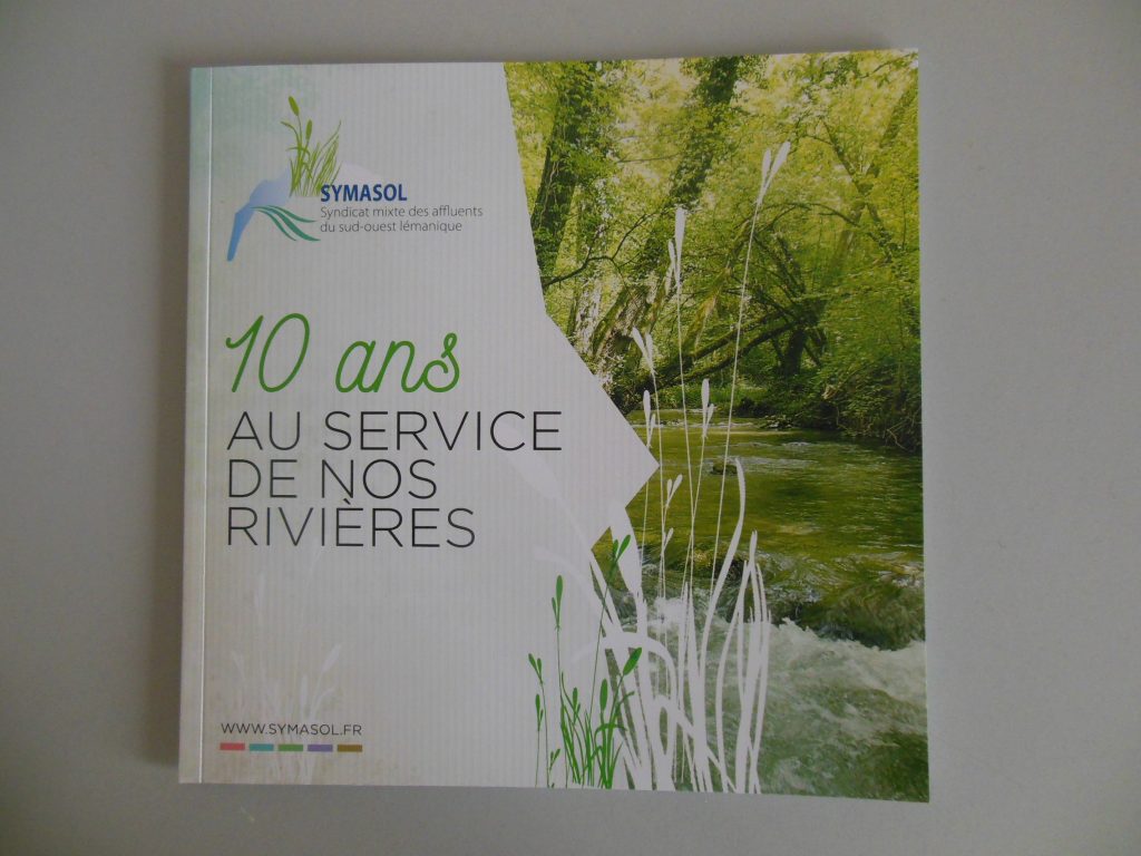 Livret de communication  « 10 ans au service de nos rivières »