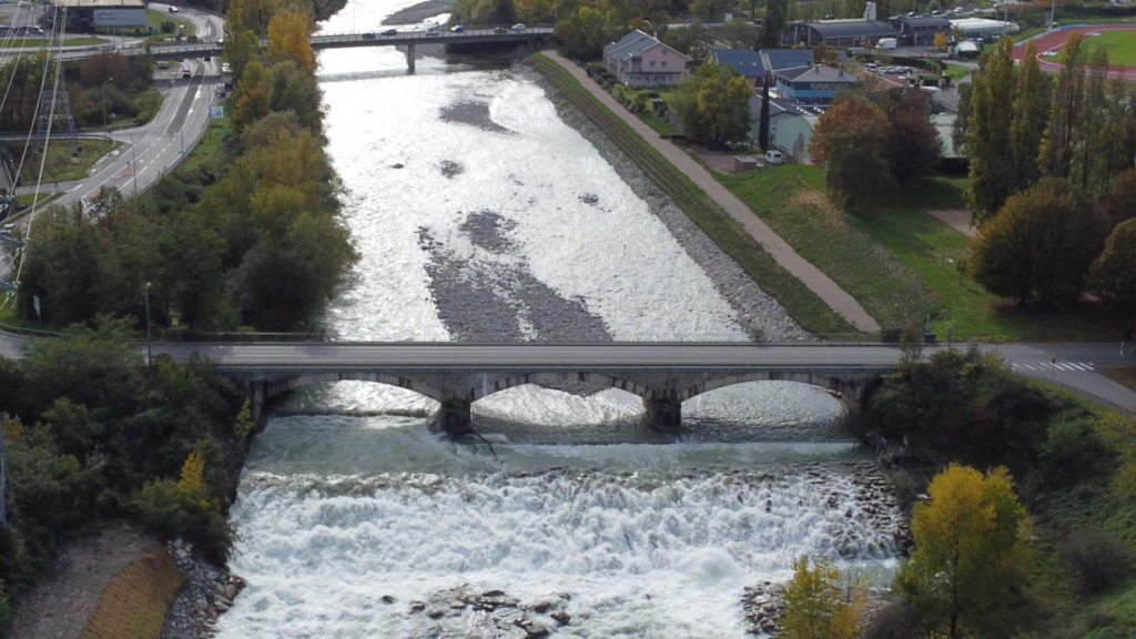 Travaux de restauration de la Basse Dranse